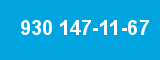 930 147-11-67 930 147-11-67